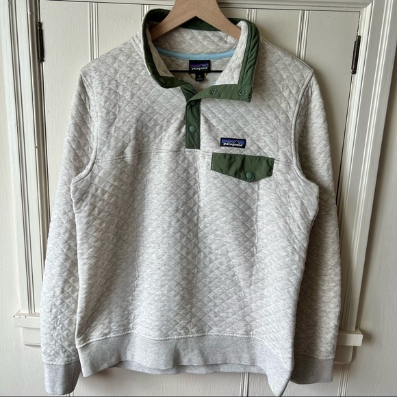Patagonia Sweaters - Patagonia Organic Cotton Quilt Snap-T Pullover
